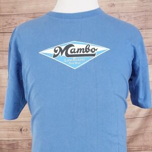 VINTAGE MAMBO LOW RIDERS SURFBOARDS SURFING 1999 90s TSHIRT SZ M